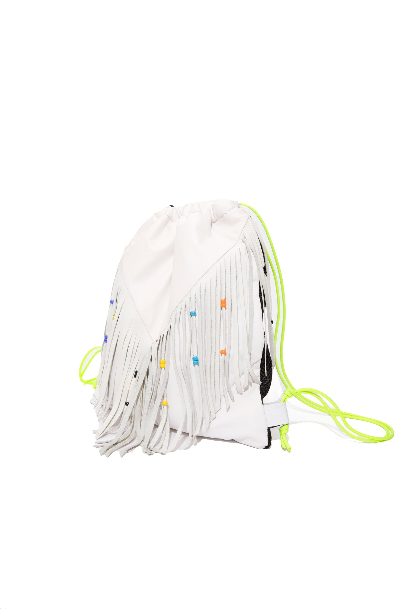 Backpack White Fringes