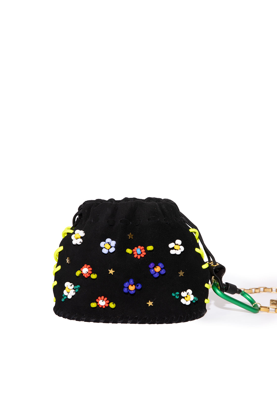 Teapot Black Flowers