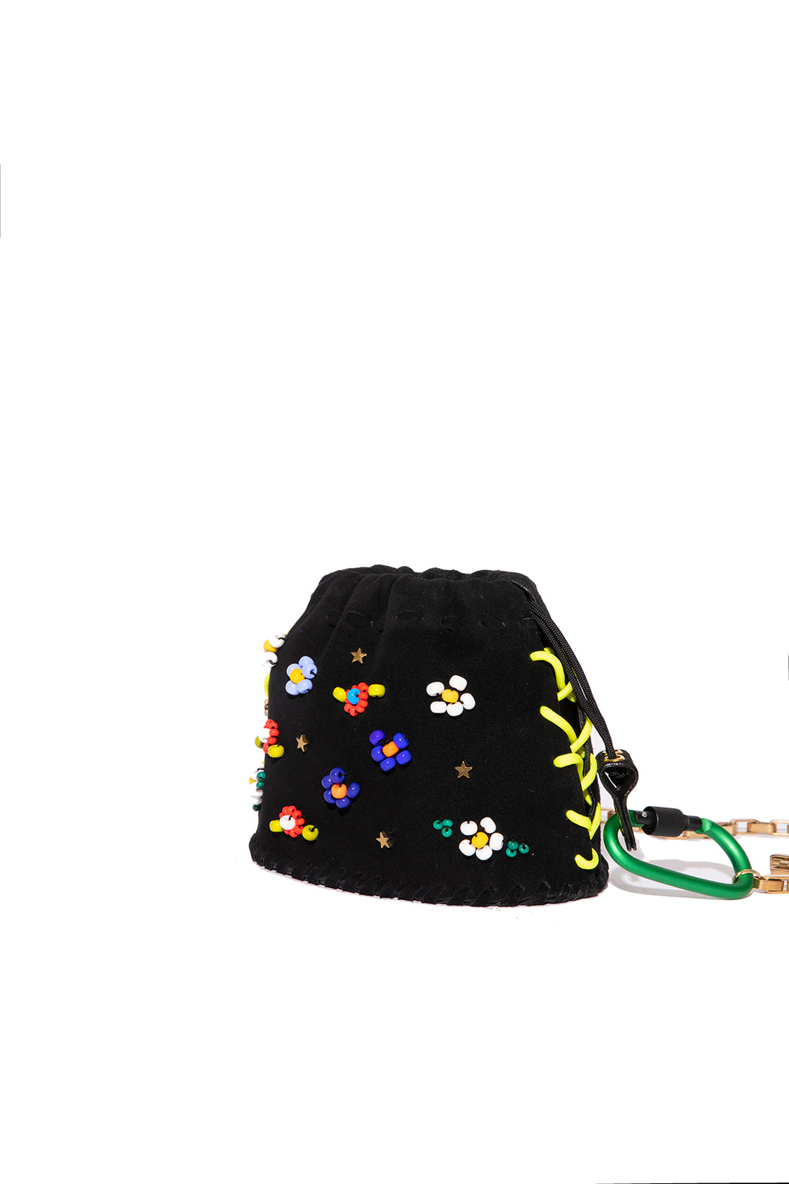 Teapot Black Flowers