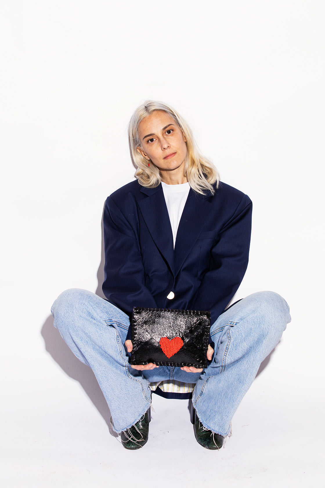 Love Letter Heart Clutch