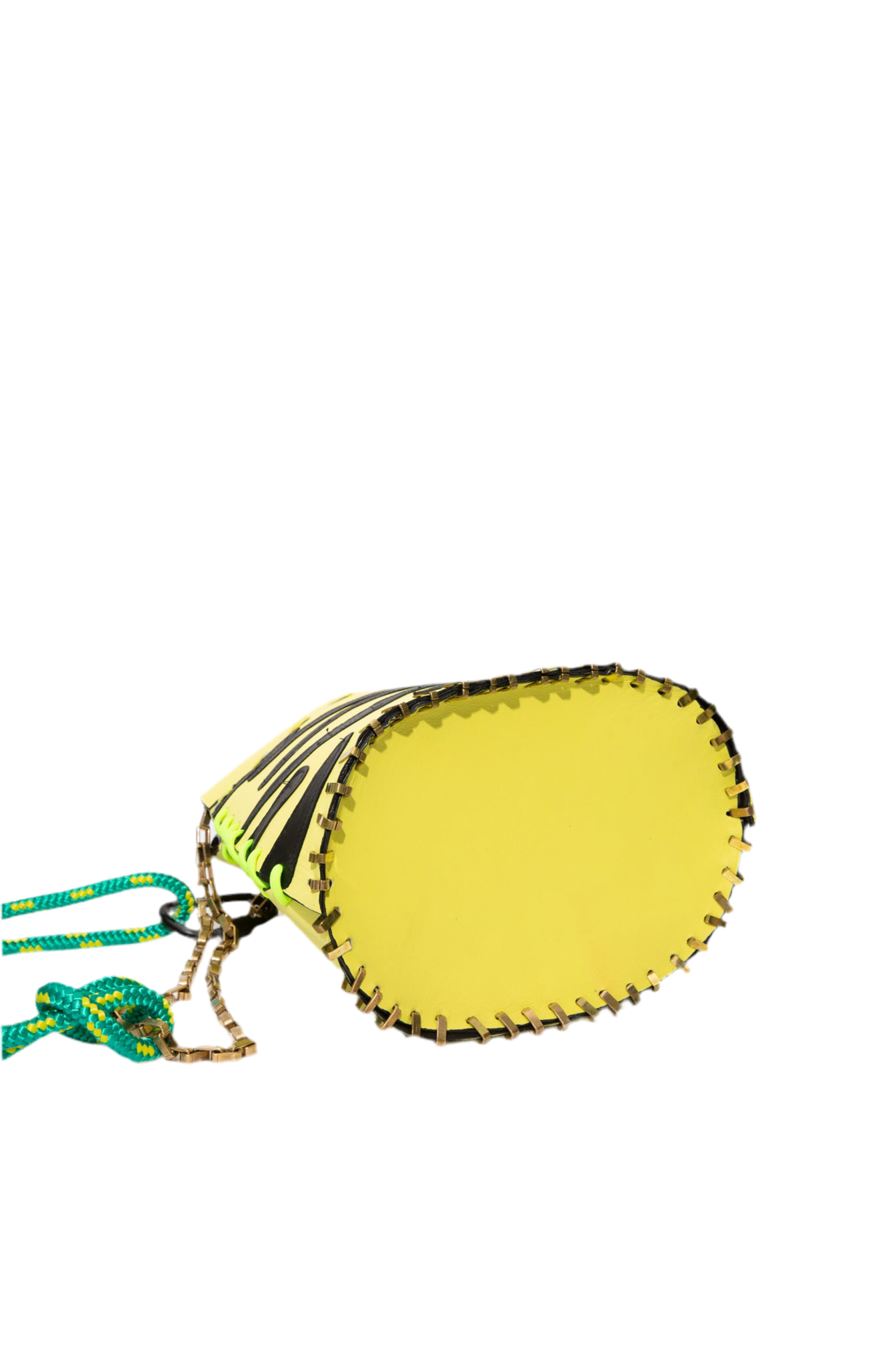 Teapot Large Zebra Yellow