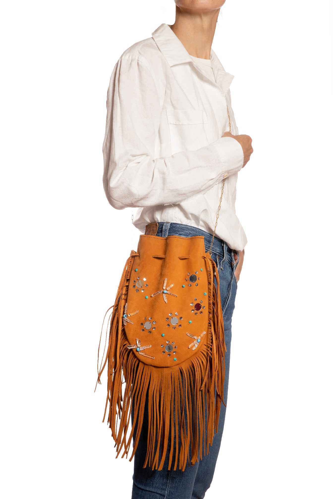 Kate Cognac Flower