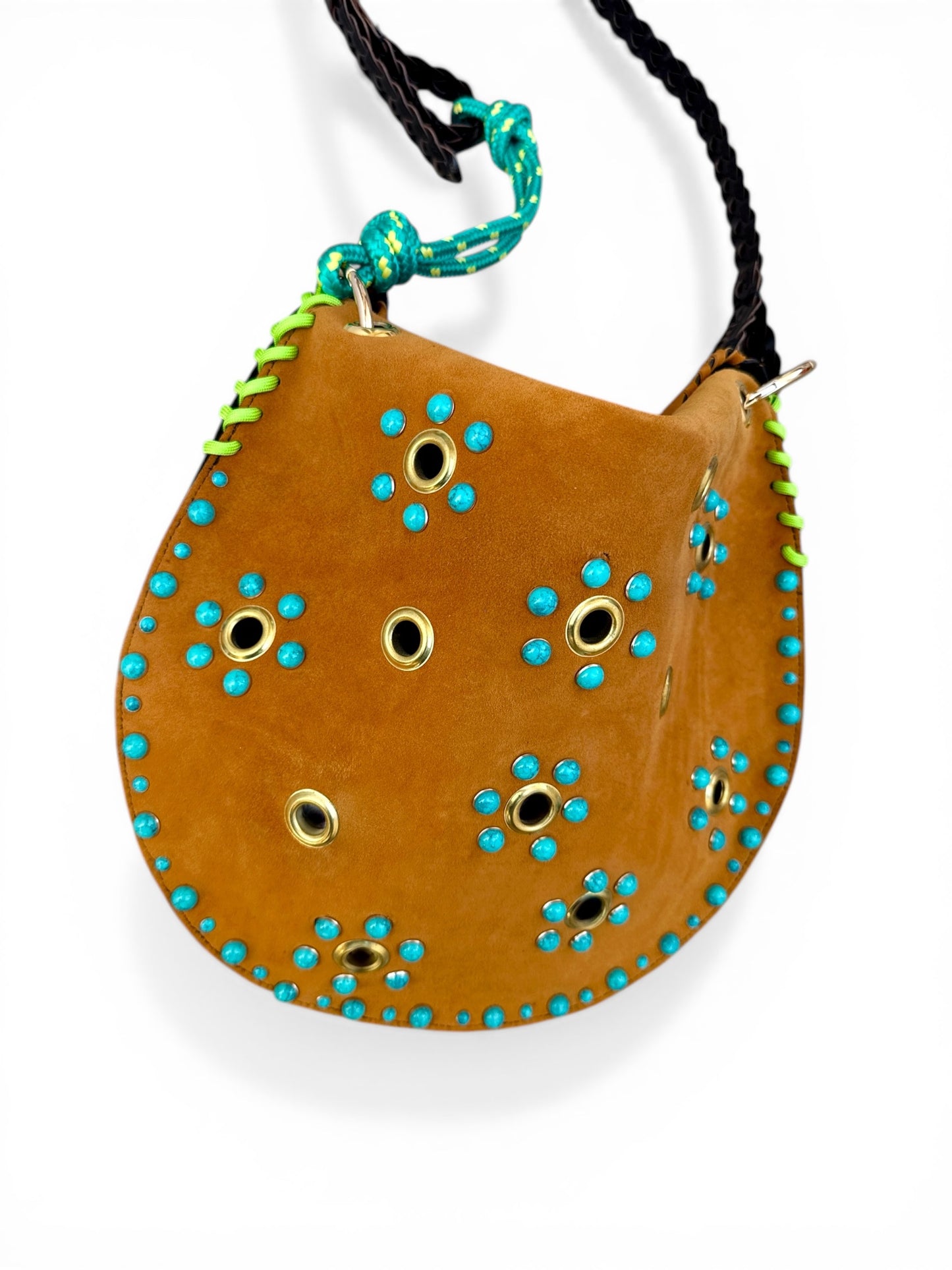 Gabri Turquoise Cognac