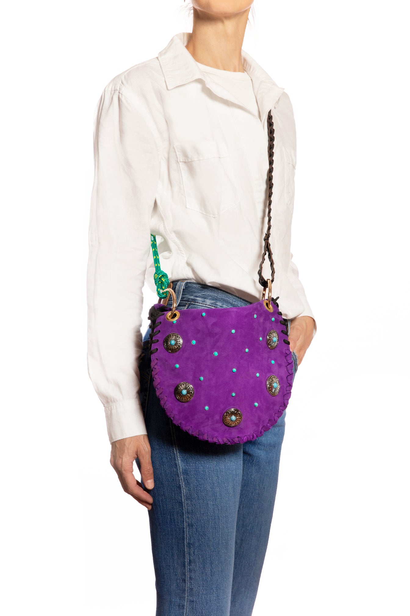 Gabri Purple Studs