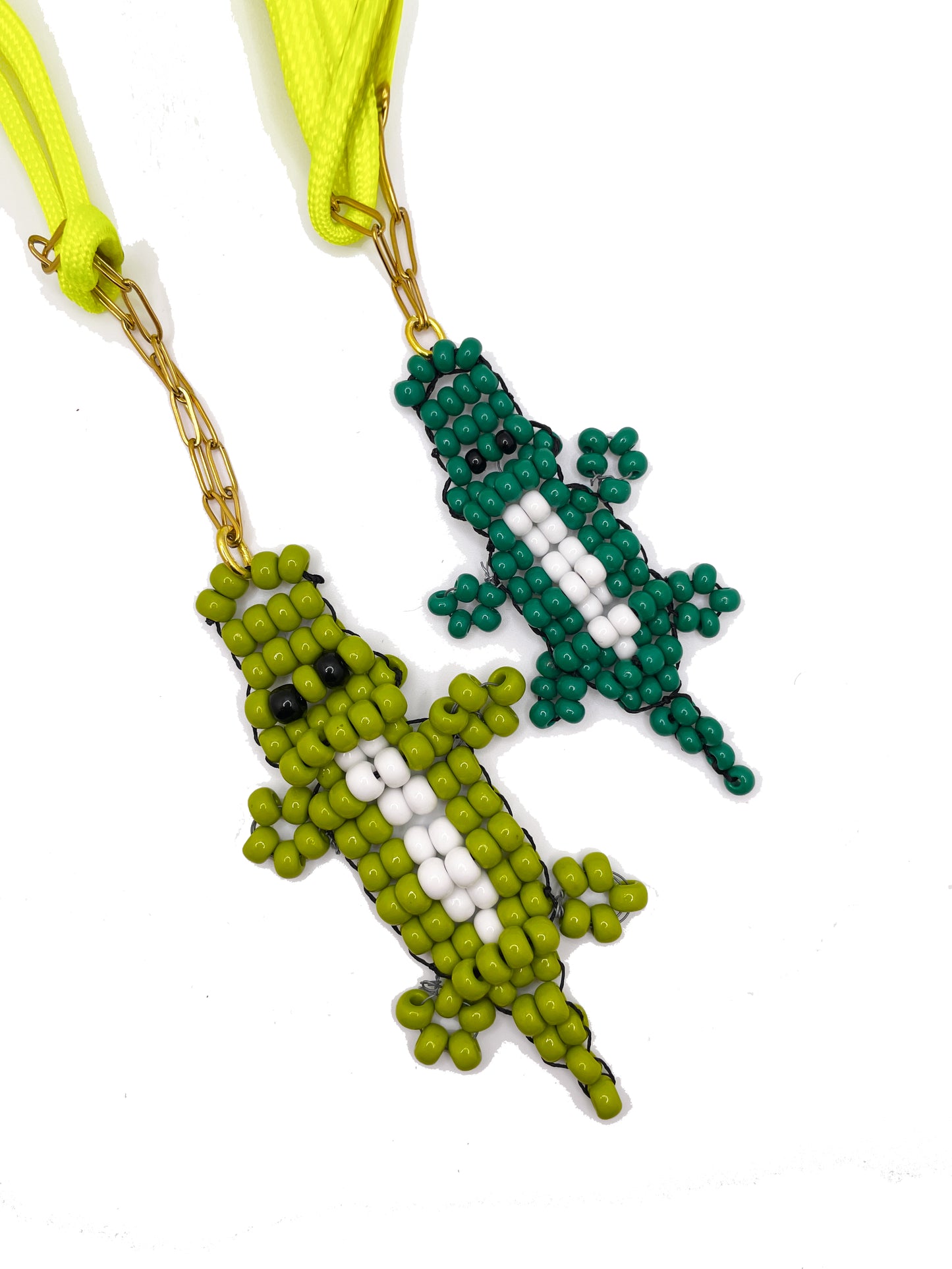 Bag Charm Croco Medium