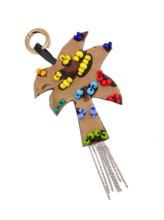 Bag Charm Palmitos Leopard