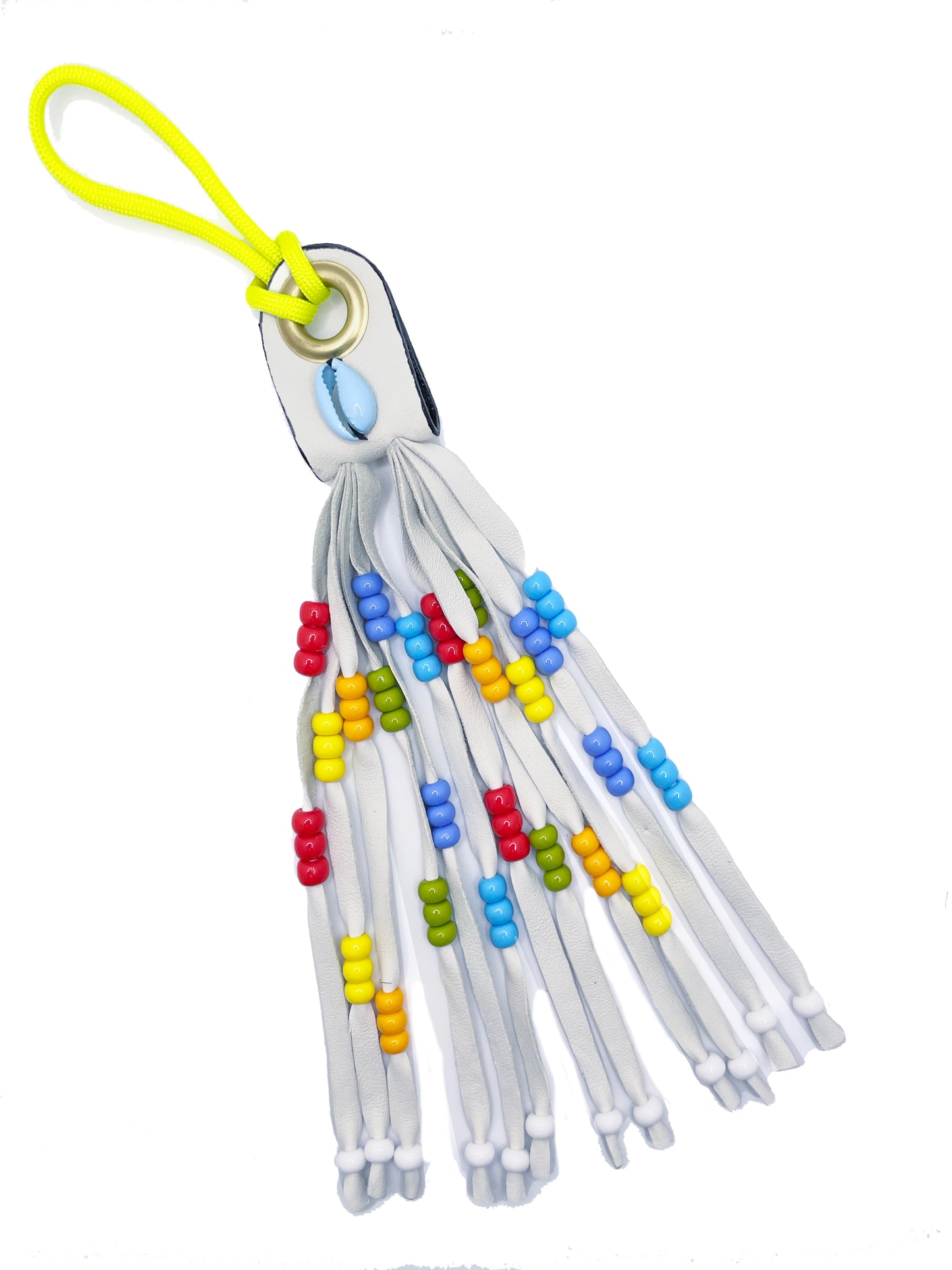 Bag Charm Jellyfish White