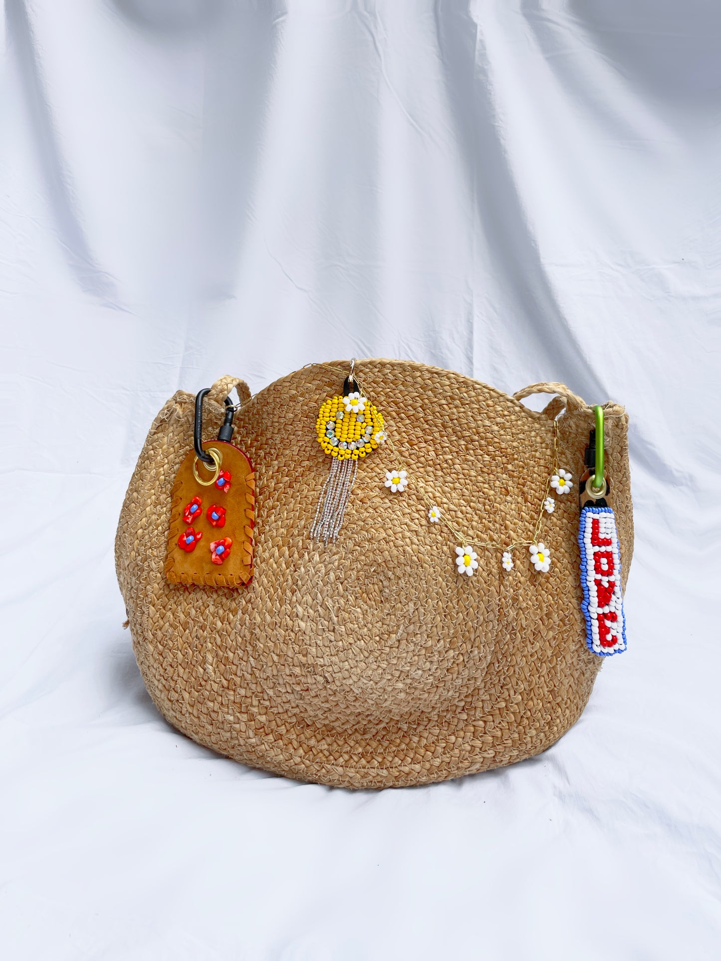 Bag Charm Smile Swarovski