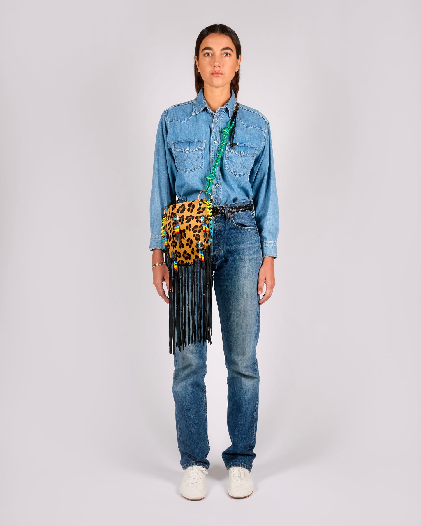 Gabri Medium Leopard Navaho