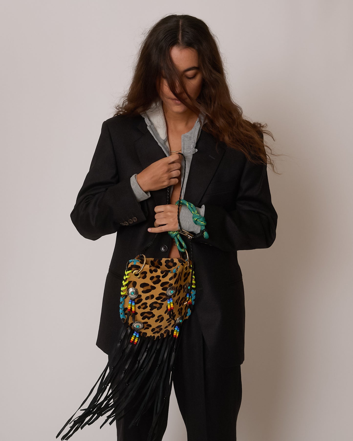 Gabri Medium Leopard Navaho