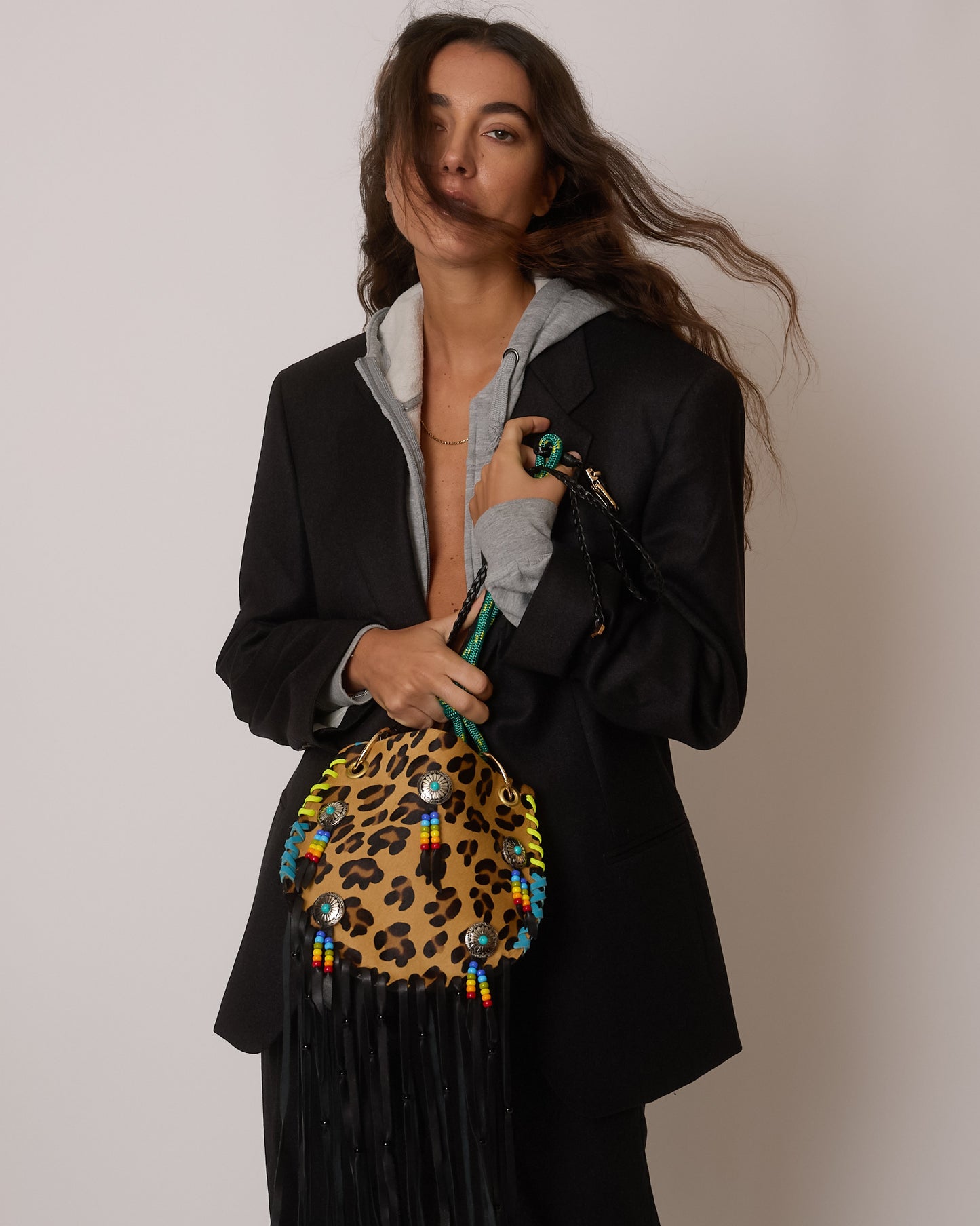 Gabri Medium Leopard Navaho