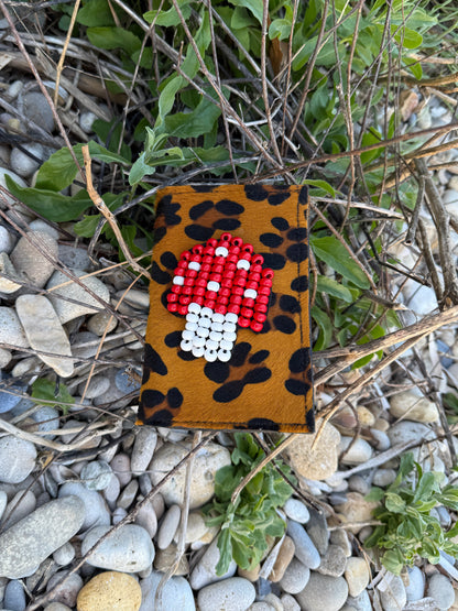 Pluto Mushroom Leopard Wallet