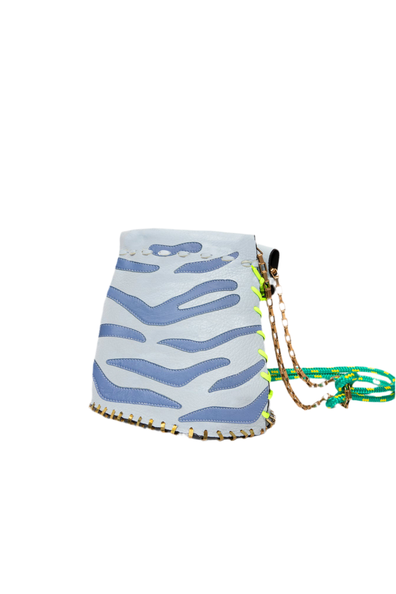 Teapot Large Zebra Light Blue
