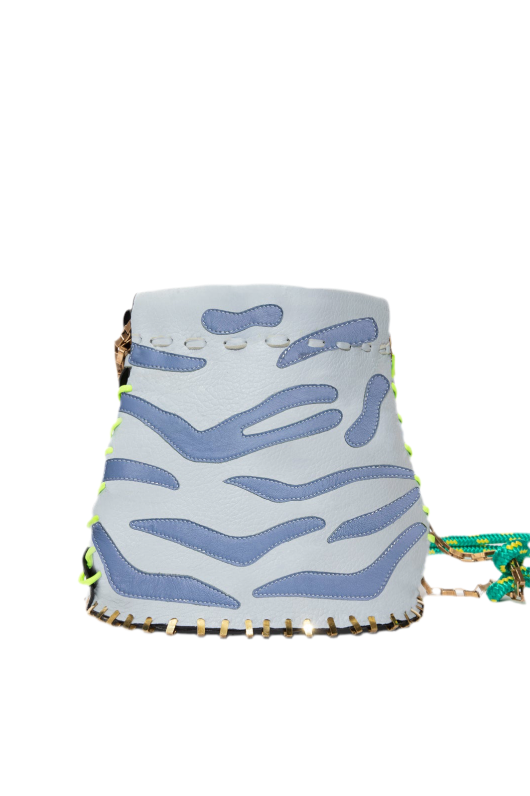 Teapot Large Zebra Light Blue