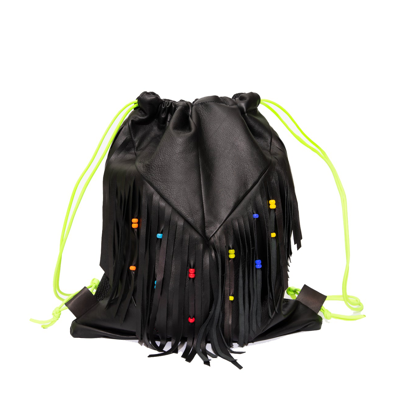 Backpack Black Fringes
