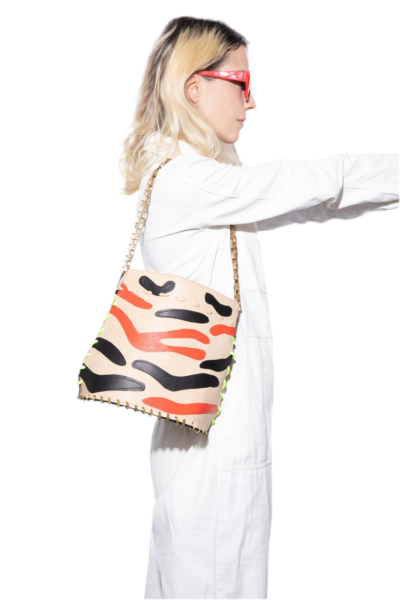 Teapot Large Zebra Cream