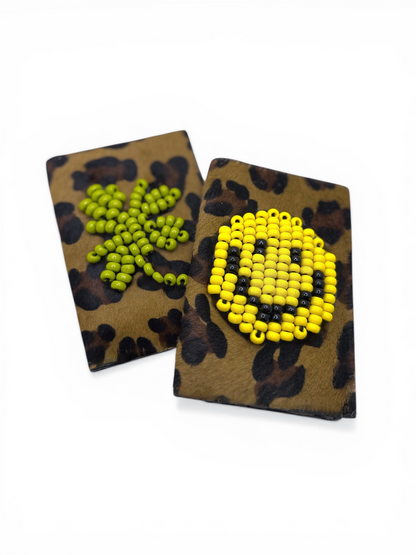 Pluto Clover Leopard Wallet