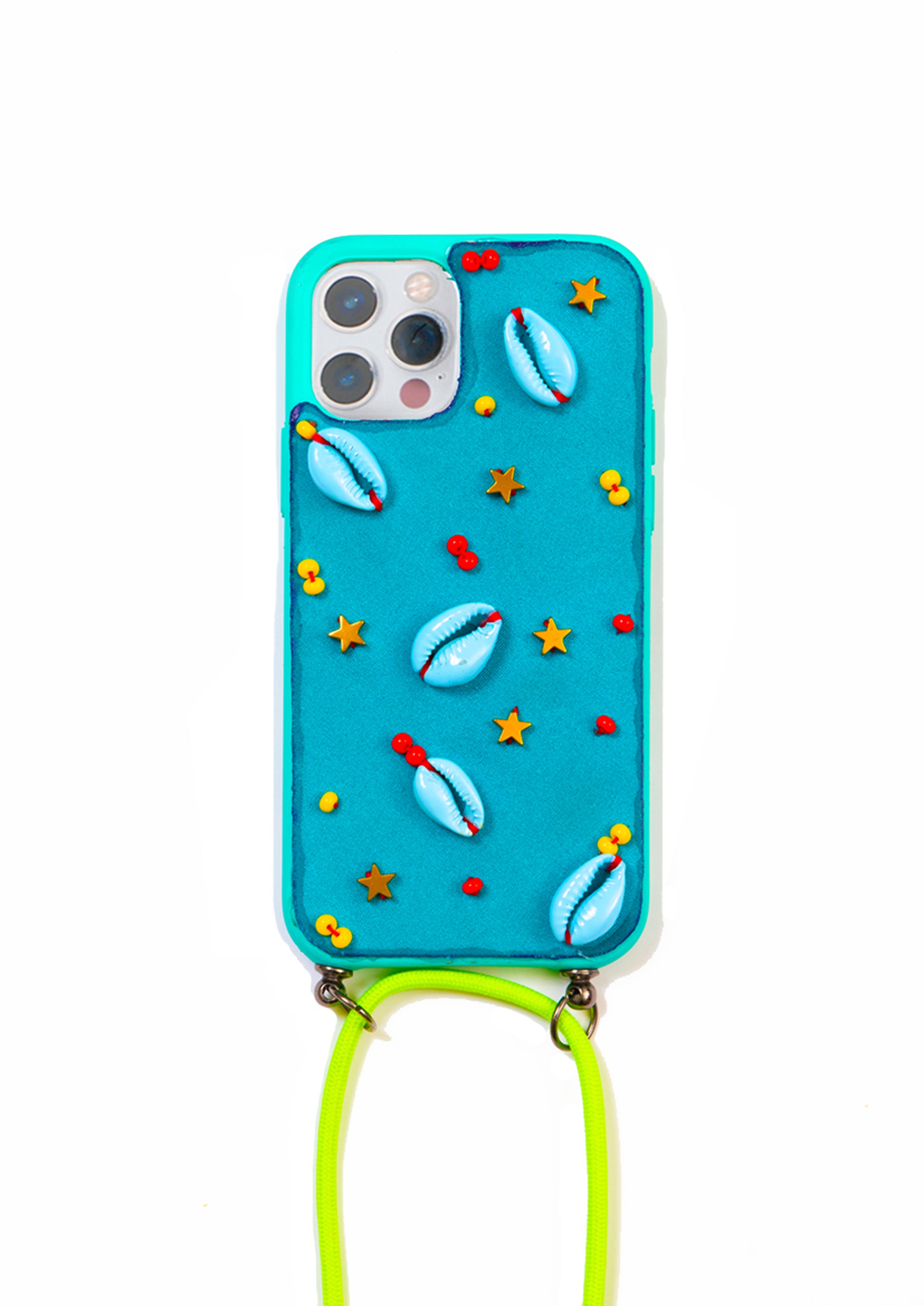 Cupido Shell Turquoise Bea Studio - Phone Case | IMEMOI paris