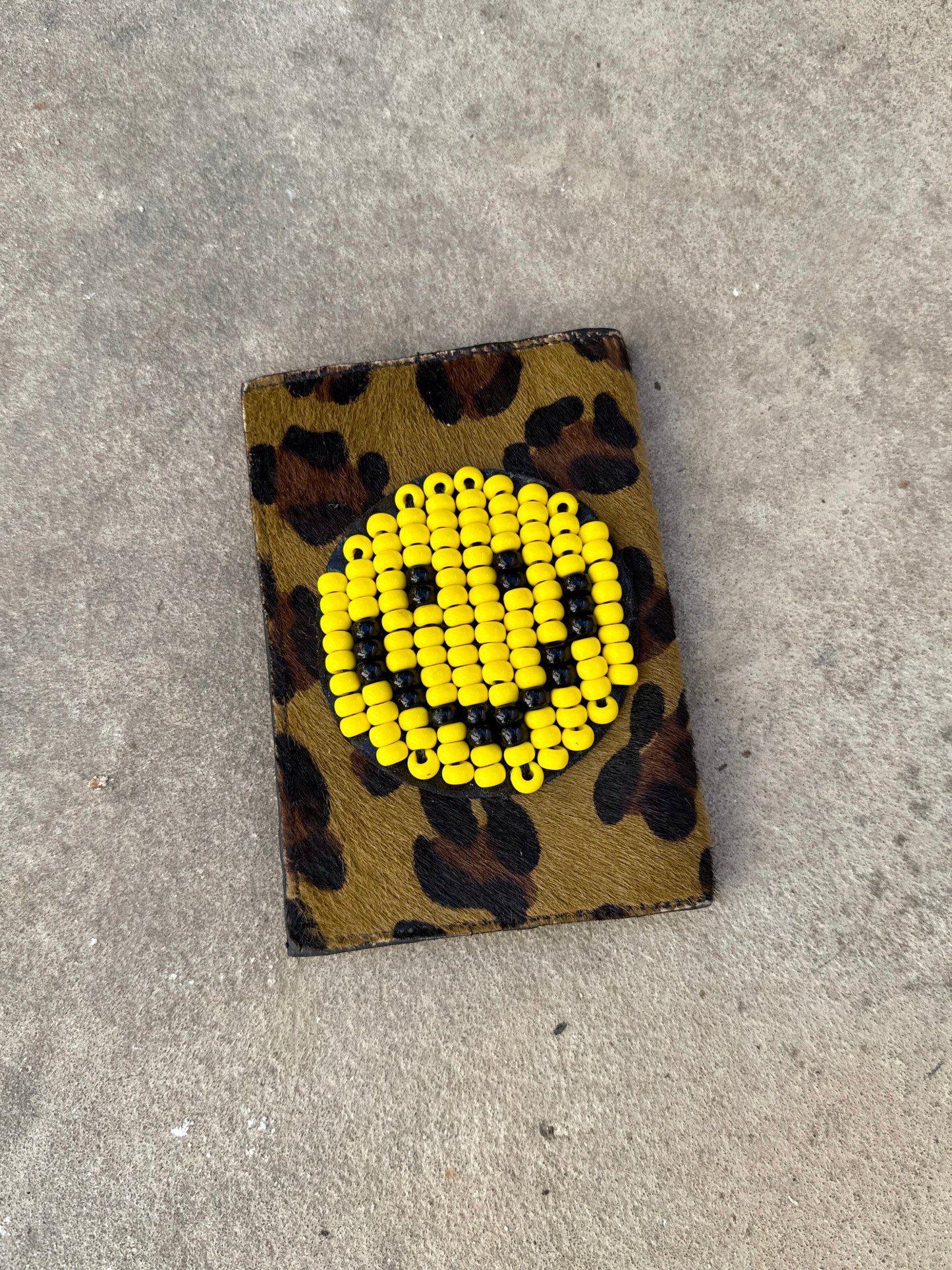Pluto Smile Leopard Wallet