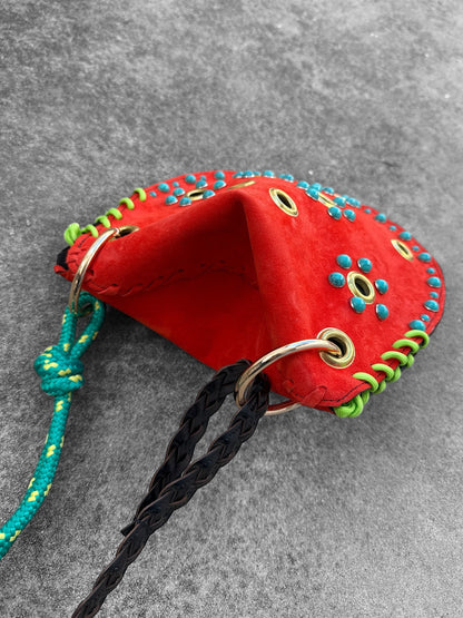 Gabri Turquoise Red