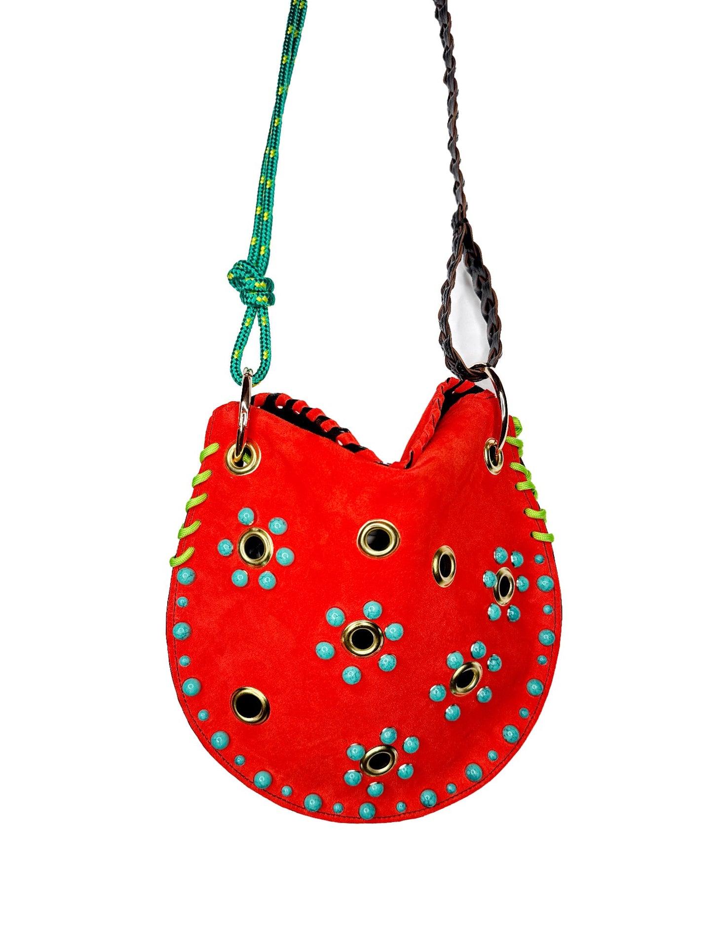 Gabri Turquoise Red