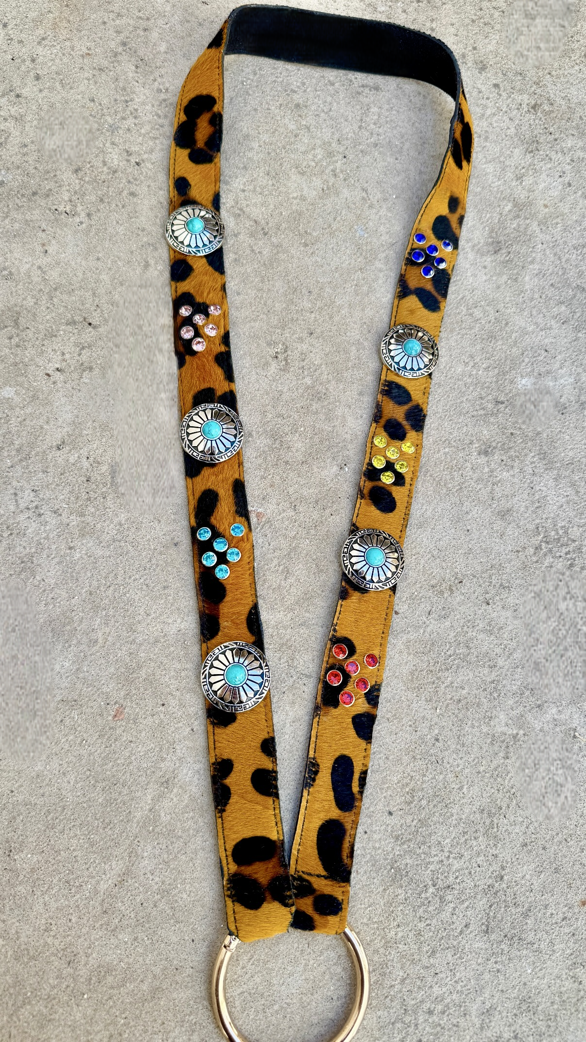 Prometeo Leopard Phone & Keychain Neck Lanyard