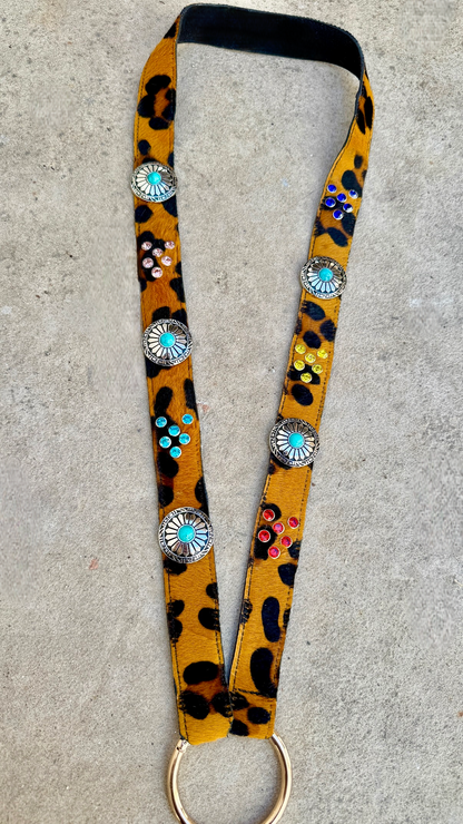 Prometeo Leopard Phone & Keychain Neck Lanyard