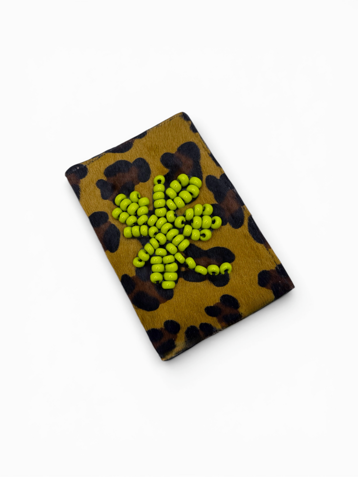Pluto Clover Leopard Wallet