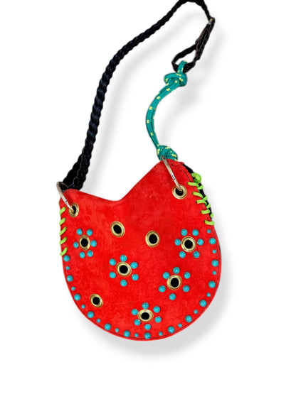 Gabri Turquoise Red