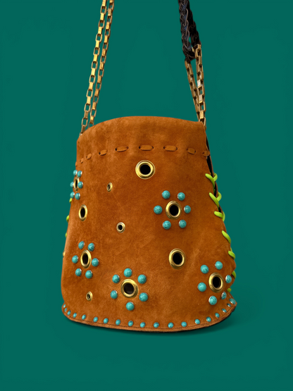 Teapot Turquoise Eyelets
