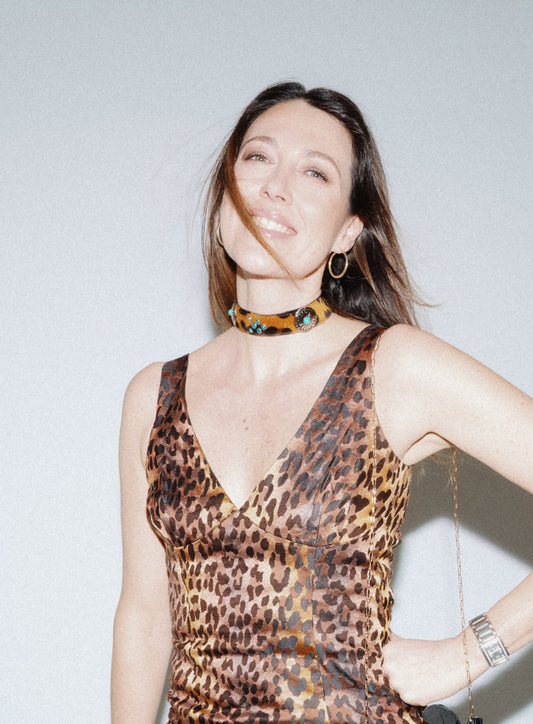 Prometeo Leopard Phone & Keychain Neck Lanyard