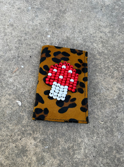 Pluto Mushroom Leopard Wallet