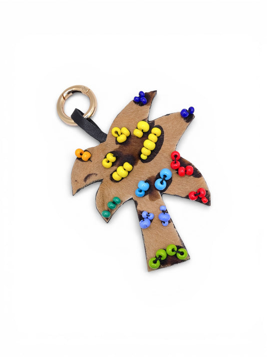 Bag Charm Palmitos Leopard