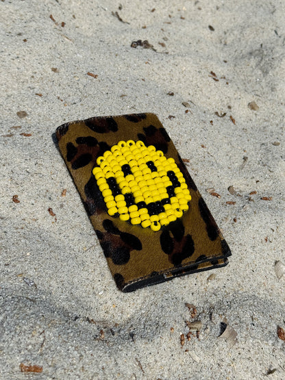 Pluto Smile Leopard Wallet