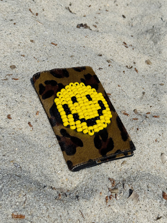 Pluto Smile Leopard Wallet